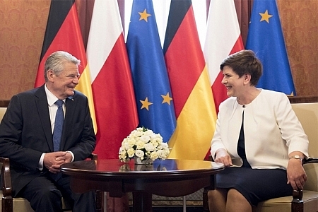 Spotkanie z prezydentem Niemiec na 25-lecie dobrosąsiedzkich stosunków