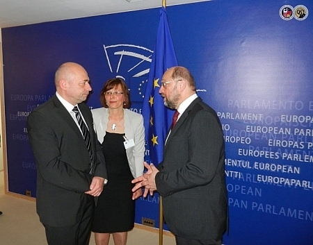 Spotkanie z przewodniczącym Parlamentu Europejskiego Martinem Schulz